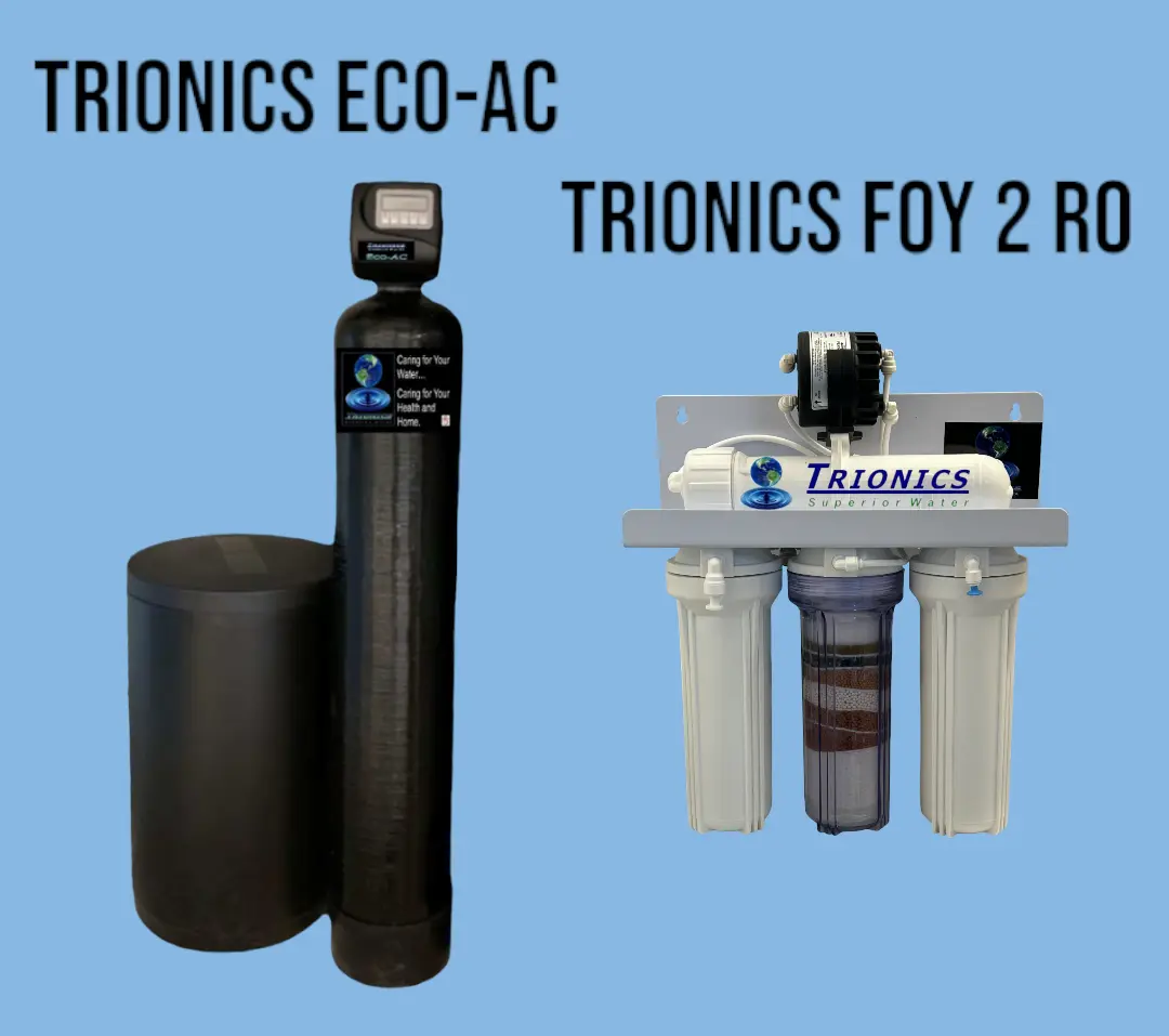 Picture of Trionics AC unit and Reverse Osmosis System